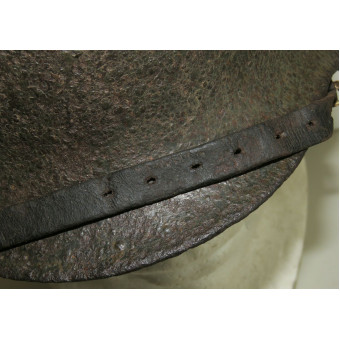 Шлем М35 двухдекальный, SS-Totenkopfverbände, Демянск