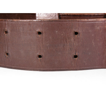 Кожаный ремень NSDAP с пряжкой из мельхиора, 1938. Espenlaub militaria