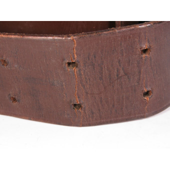 Кожаный ремень NSDAP с пряжкой из мельхиора, 1938. Espenlaub militaria