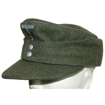 Зимняя офицерская кепка вермахта образца 1943 года зимняя. Espenlaub militaria