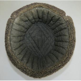 1940 pattern Red Army ushanka with signs of wear. Espenlaub militaria