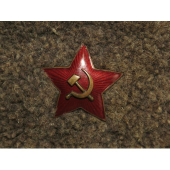 1940 pattern Red Army ushanka with signs of wear. Espenlaub militaria