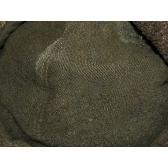 1940 pattern Red Army ushanka with signs of wear. Espenlaub militaria