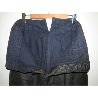 Кожаные штаны танкиста или катерщика РККА, довоенный выпуск. Espenlaub militaria