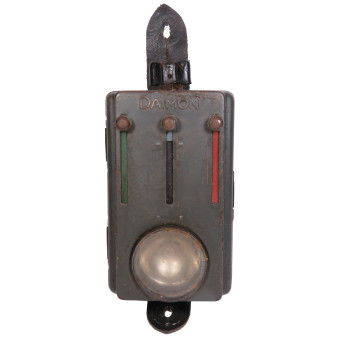 Standard wartime German Daimon flashlight. Espenlaub militaria
