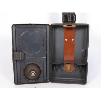 Standard wartime German Daimon flashlight. Espenlaub militaria