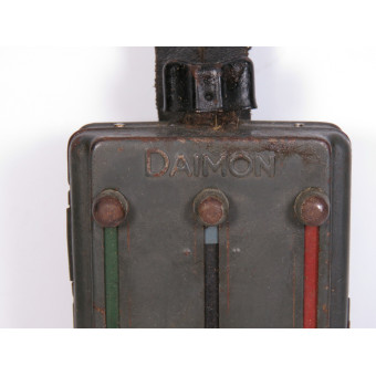 Standard wartime German Daimon flashlight. Espenlaub militaria