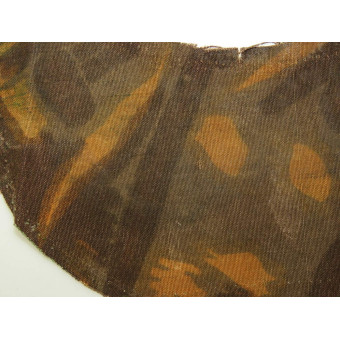 Waffen-SS camouflage fabric Bambustarn, rare fragment. Espenlaub militaria