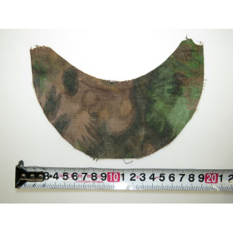 Waffen-SS camouflage fabric Bambustarn, rare fragment. Espenlaub militaria
