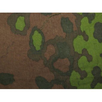 Waffen-SS camouflage fabric Eichenlaubmuster, reversible. Espenlaub militaria