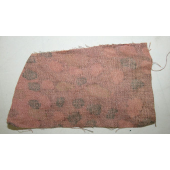 Waffen-SS camouflage fabric fragment DOT-44, uncommon base. Espenlaub militaria