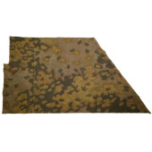 Фрагмент ткани Waffen-SS Eichenlaubmuster, с сильными следами бытования