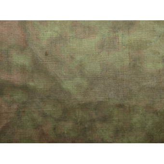 Фрагмент ткани Waffen-SS Eichenlaubmuster, с сильными следами бытования. Espenlaub militaria