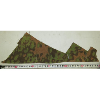 Фрагмент ткани Waffen-SS Eichenlaubmuster, поздний тип. Espenlaub militaria