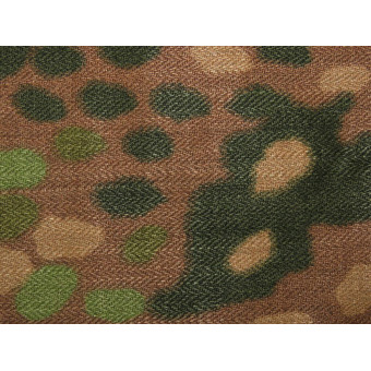 Ткань Waffen-SS DOT-44 Erbstanbrennmuster, Drillich. Espenlaub militaria