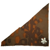 Фрагмент ткани Waffen-SS Platanentarn, осенний, односторонний