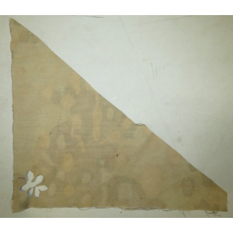 Фрагмент ткани Waffen-SS Platanentarn, осенний, односторонний. Espenlaub militaria