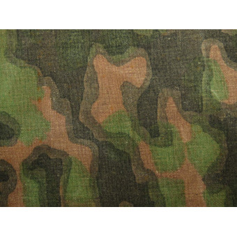 Фрагмент ткани Waffen-SS Rauchtarnmuster со следами бытования. Espenlaub militaria