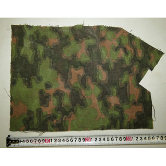 Фрагмент ткани Waffen-SS Rauchtarnmuster со следами бытования. Espenlaub militaria