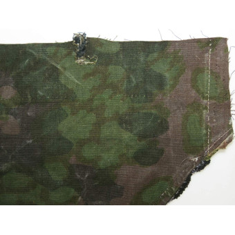 Waffen-SS tent fabric Eichenlaubmuster, dark tone. Espenlaub militaria