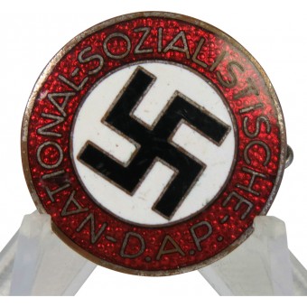 Fritz Zimmermann-Stuttgart NSDAP badge,  RZM M1/72.. Espenlaub militaria