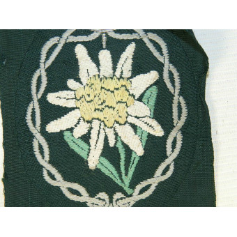 Sleeve insignia for German Wehrmacht Gebirgsjäger. BeVO. Espenlaub militaria