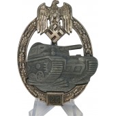 Panzerkampfabzeichen in Silber mit Einsatzzahl "25" - Tank Assault Badge 25