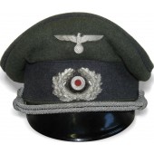 La visière du Sonderführer de la Wehrmacht en pleine guerre - Erel