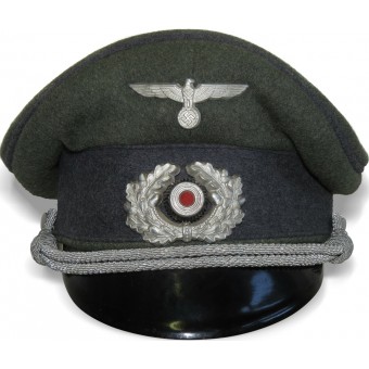 Wehrmacht Sonderführer auf Kriegsdauer visor hat - Erel. Espenlaub militaria