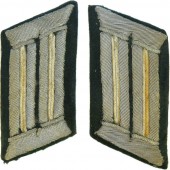 Infantry officer in Wehrmacht collar tabs