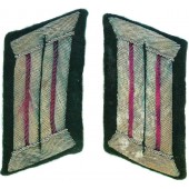 Linguette per collare salato del quartier generale o del servizio veterinario della Wehrmacht Heer (Esercito)