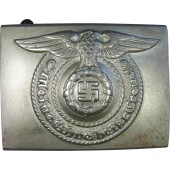 Waffen SS buckle, early type, tombac, rare variation.