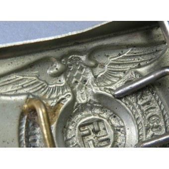Waffen SS buckle, early type, tombac, rare variation.. Espenlaub militaria