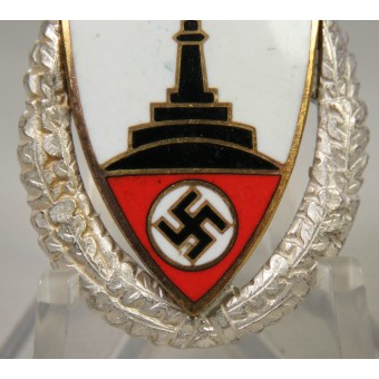 Deutscher Reichskriegerbund Kyffhäuser- DRKB. Hedersmärke i silver för 25 år. Espenlaub militaria