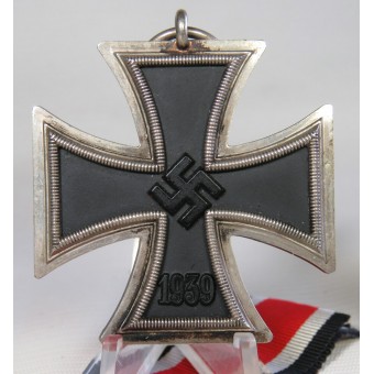 1939, Железный крест 2kl  JJ.Stahl Strassburg. Без маркировки. Отличное состояние. Espenlaub militaria