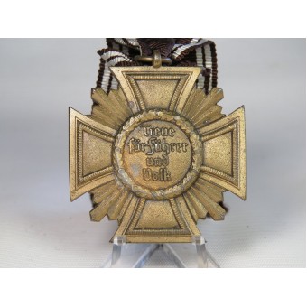 NSDAP Dienstauszeichnung en bronce- Deschler. Espenlaub militaria