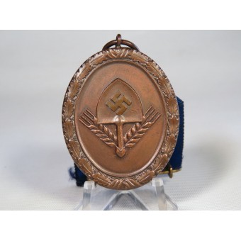Service Medal RAD lunghi per gli uomini - in bronzo. Espenlaub militaria