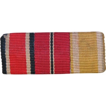Ribbon bar: EK2  1939, Ostmedaille, Westwall Medaille. Espenlaub militaria