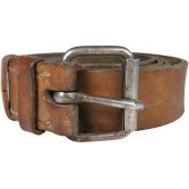 Cinturón de cuero antiguo para el personal alistado de la RKKA