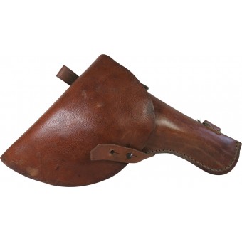 M 1941 läderhölster för Nagant-revolver eller TT-pistol. Tidig typ.. Espenlaub militaria