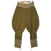 M 35 Pantaloni sovietici in lana ricavati da un panno canadese della prima guerra mondiale