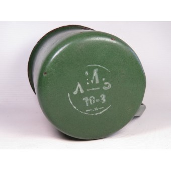 Grün emaillierte RKKA-Tasse aus der Kriegszeit. Espenlaub militaria