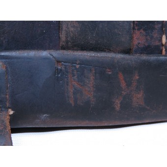 Keisarillinen venäläinen tai varhainen rukka ruskea nahka M 1891 kiväärin ammuspussi. Espenlaub militaria