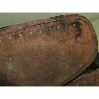 Soviet Russia leather long boots, pre-war. Size 27. Espenlaub militaria