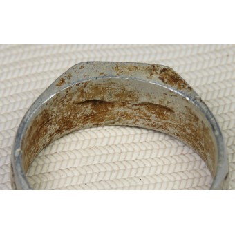 WW1 Imperial Russian anello arte trincea alluminio. Espenlaub militaria