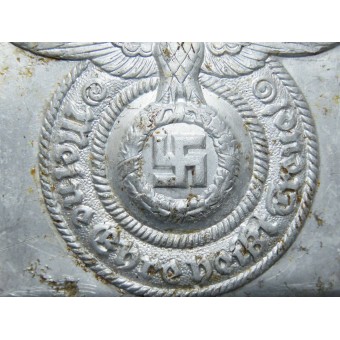 RZM 822/38  SS Hebilla de aluminio. Espenlaub militaria