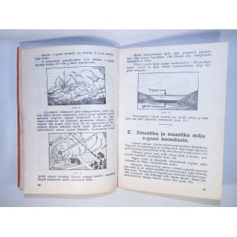 Учебник гражданской обороны, буржуазная Эстония 1936 год. Espenlaub militaria