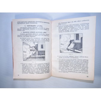 Libro de texto en estonio - La defensa de gas 1936. Espenlaub militaria