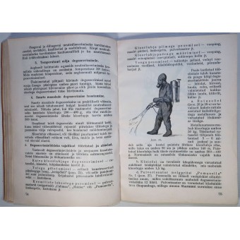 Учебник гражданской обороны, буржуазная Эстония 1936 год. Espenlaub militaria