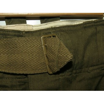 Wehrmacht Heer DAK straight trousers, mint. Espenlaub militaria
